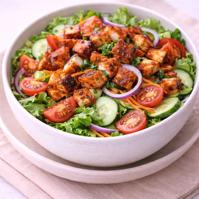 Chicken Tikka Salad.