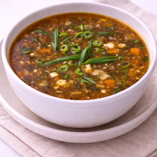 Hot & Sour Soup.