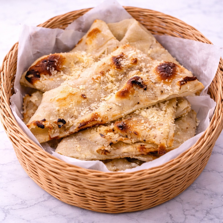 Savor our fresh naan