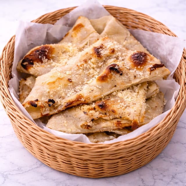 Truffle Parmesan Naan.