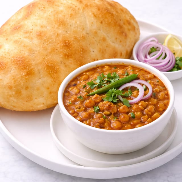 Amritsari Chole Bhature.