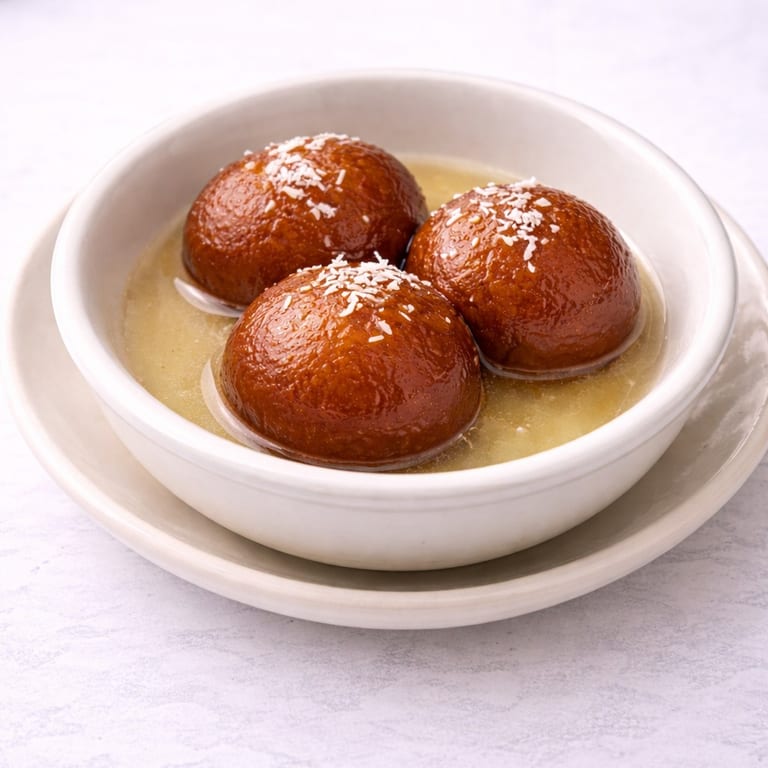 Indulge in our gulab jamun