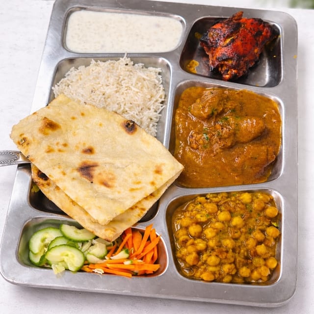 Lamb Thali.
