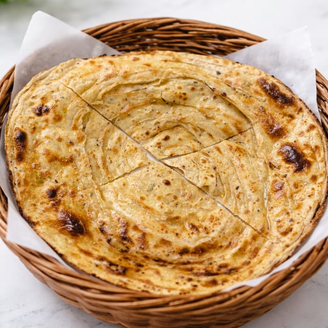 Lacha Paratha.