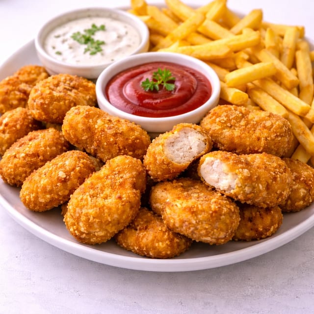 Kids Chicken Nuggets.