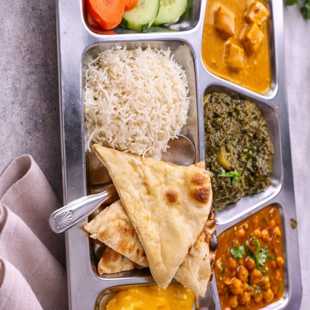 Vegetarian Thali.