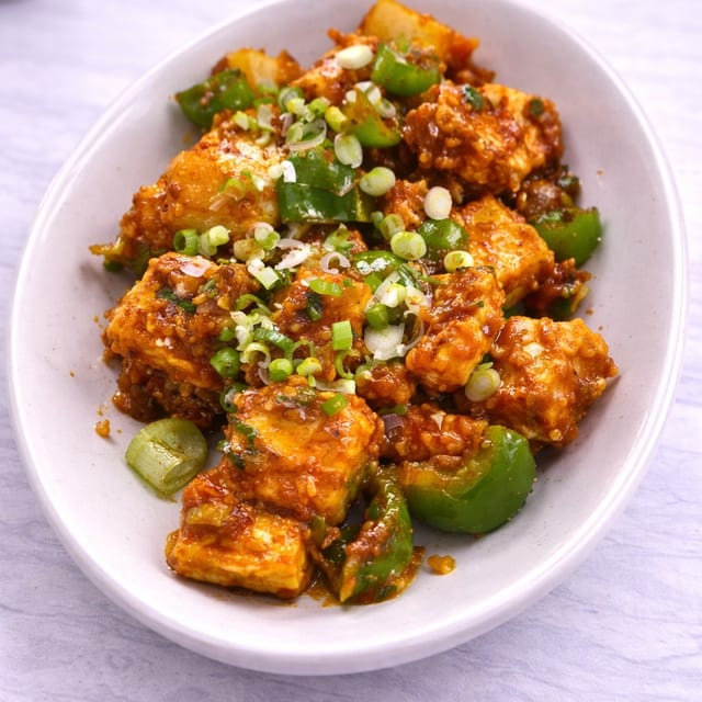 Chilly Paneer.