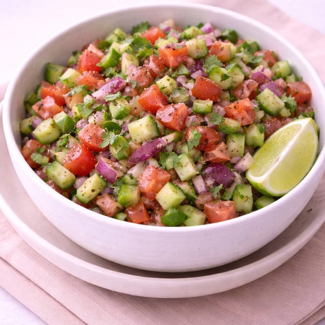 Kachumber Salad.