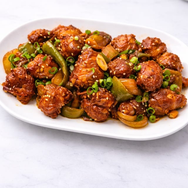Bombay Chilly Chicken.